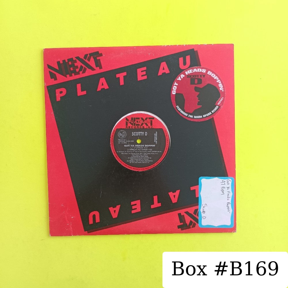 Scotty D - Got Ya Heads Boppin 12" - 1994 - PR12 012-1 - Used - VG++ - Vinyl