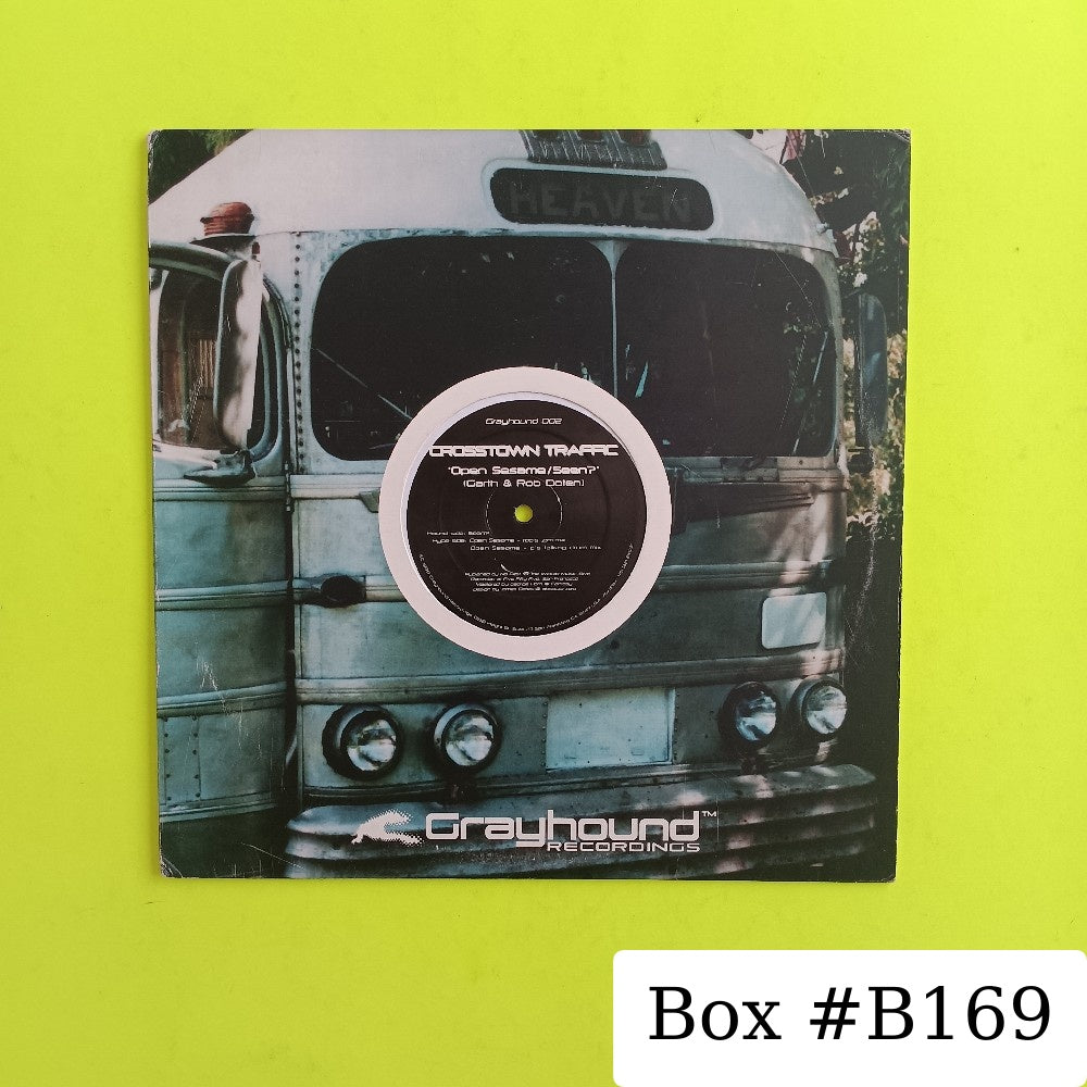 Crosstown Traffic - Open Sesame / Seen? 12" - 1998 - GND002 - Used - VG+ - Vinyl