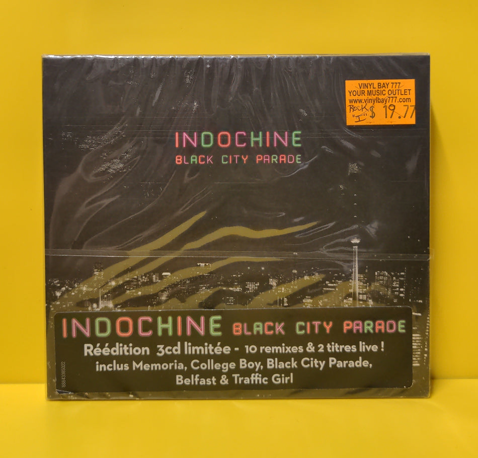 Indochine - Black City Parade - 2014 - 88843085022 New - Sealed - 3xCD