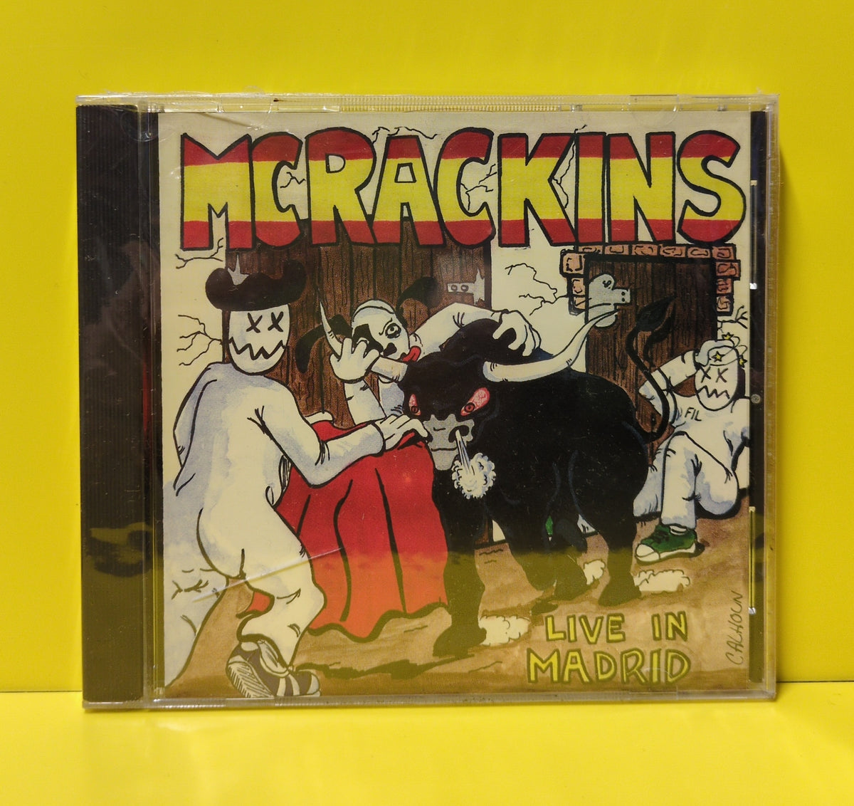 McRackins - Live In Madrid - 1997 - LOUDEST 26 New - Sealed - CDs