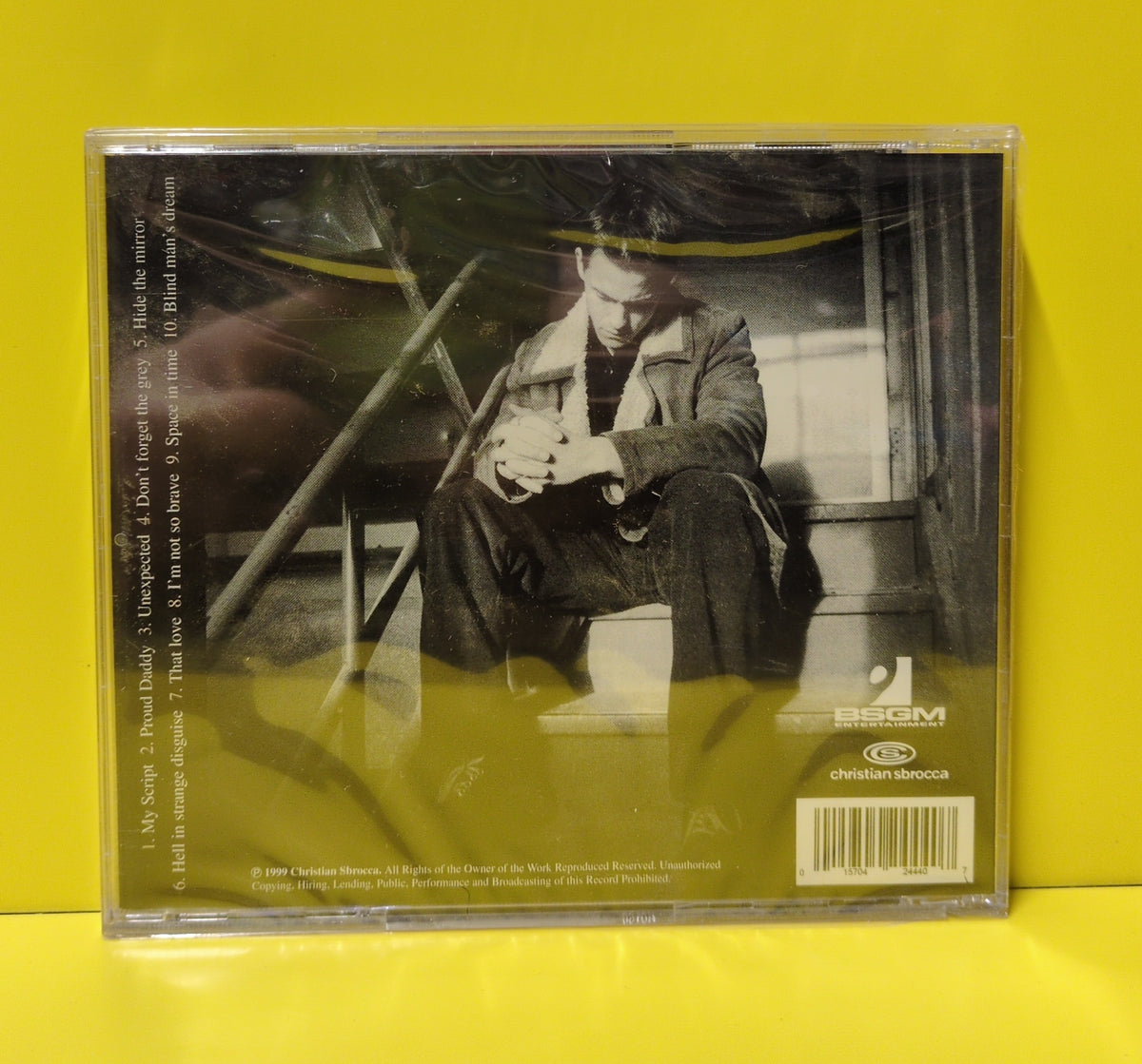Christian Sbrocca - My Script - 1999 - New - Sealed - CDs