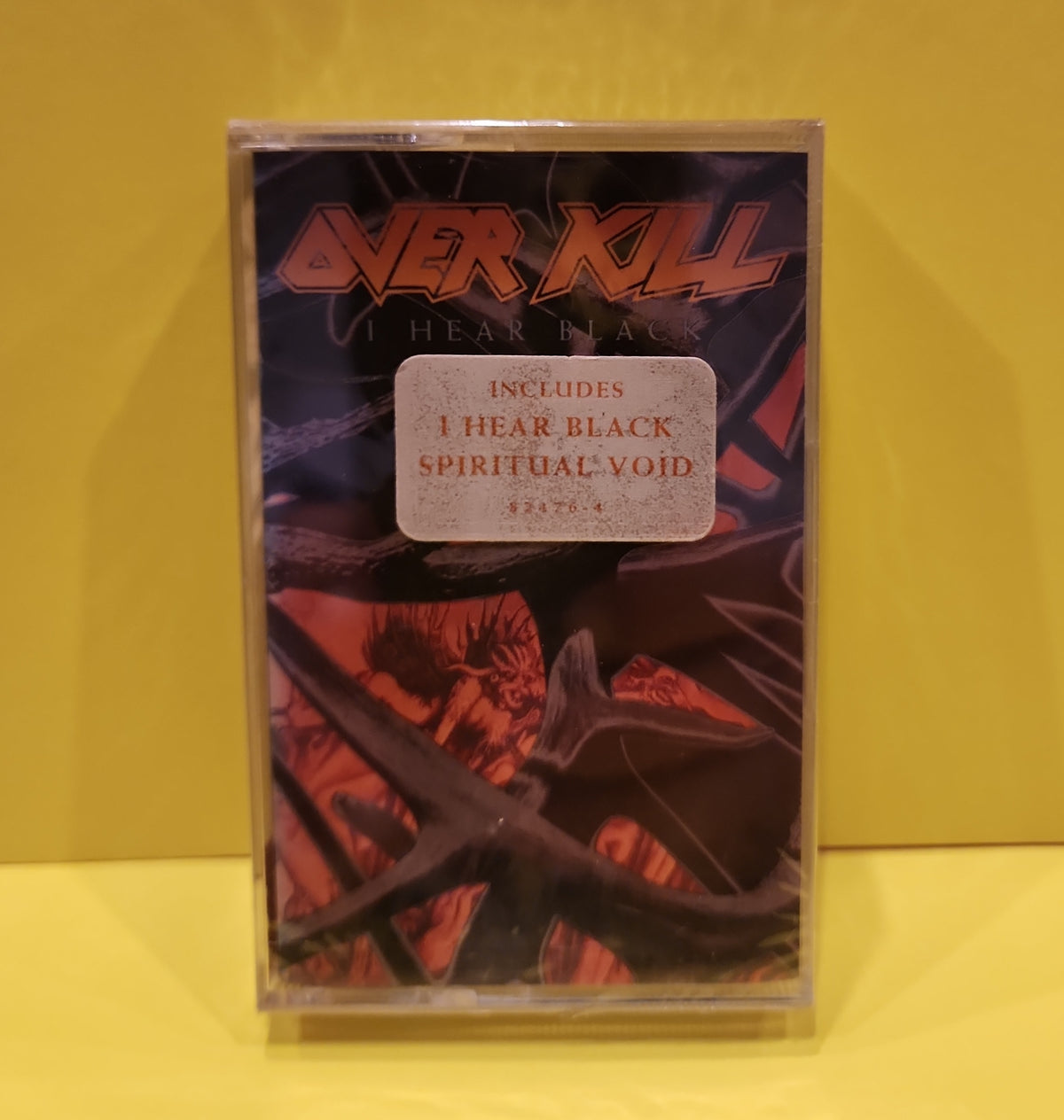 Overkill - I Hear Black - 1993 - 82476-4 New - Sealed - cassettes