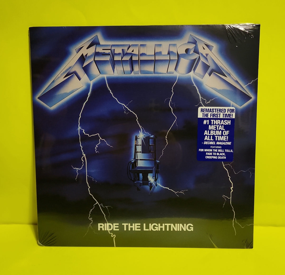 Metallica - Ride The Lightning - 2023 - 00602547885241 New - Sealed - Vinyl
