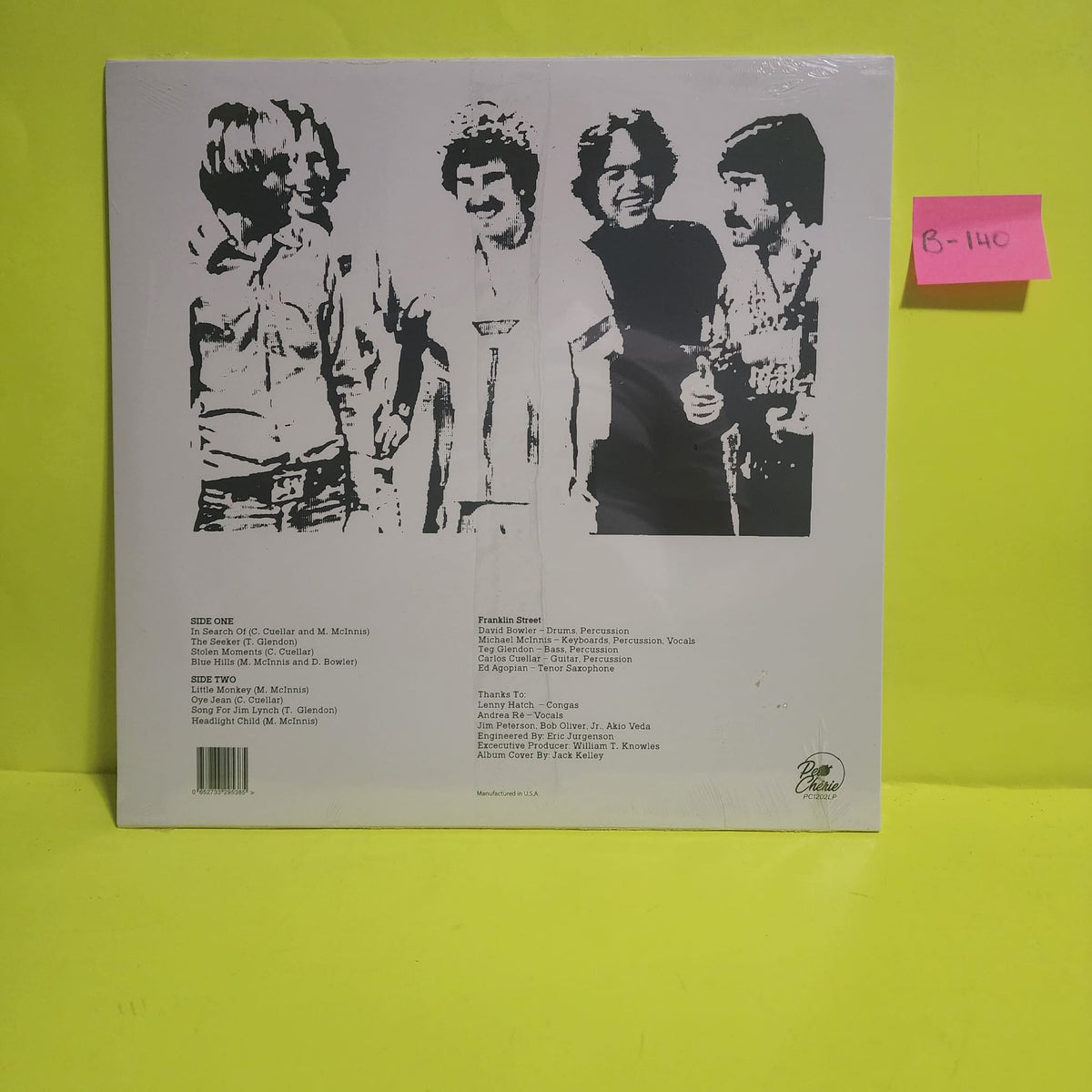 The Franklin Street Arterial - The Franklin Street Arterial - 2022 - PC1202LP New - Sealed - Vinyl