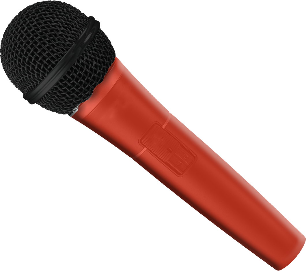 microphone_Black_Red