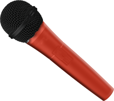 microphone_Black_Red