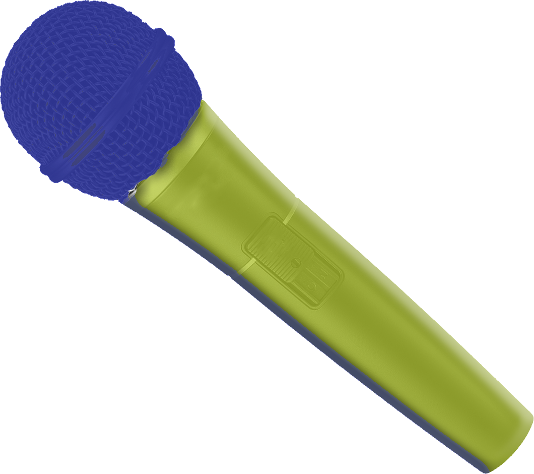 microphone_Blue_Gold