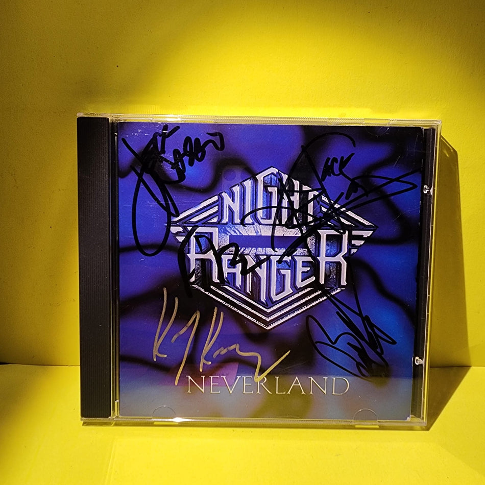 Night Ranger - Neverland / Autographed by Whole Band  - 1997 - JK 65072 Used - NM - CDs