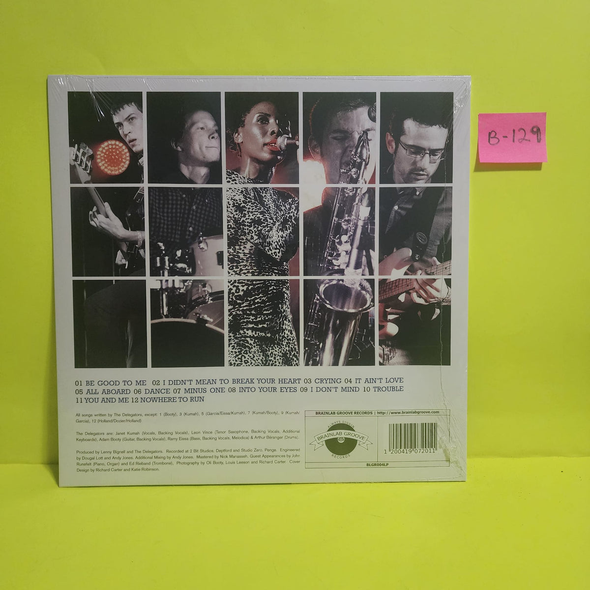 The Delegators - All Aboard / Rare. - 2014 - BLGR004LP New - Sealed - Vinyl