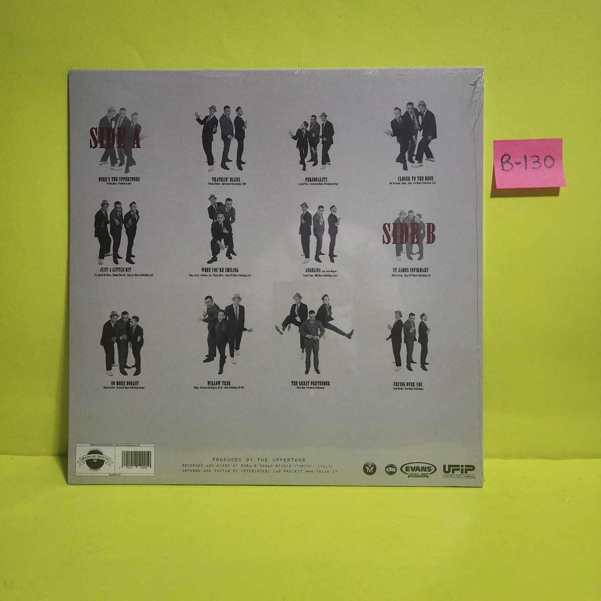 The Uppertones - Closer To The Bone - 2015 - BLGR012LP New - Sealed - Vinyl