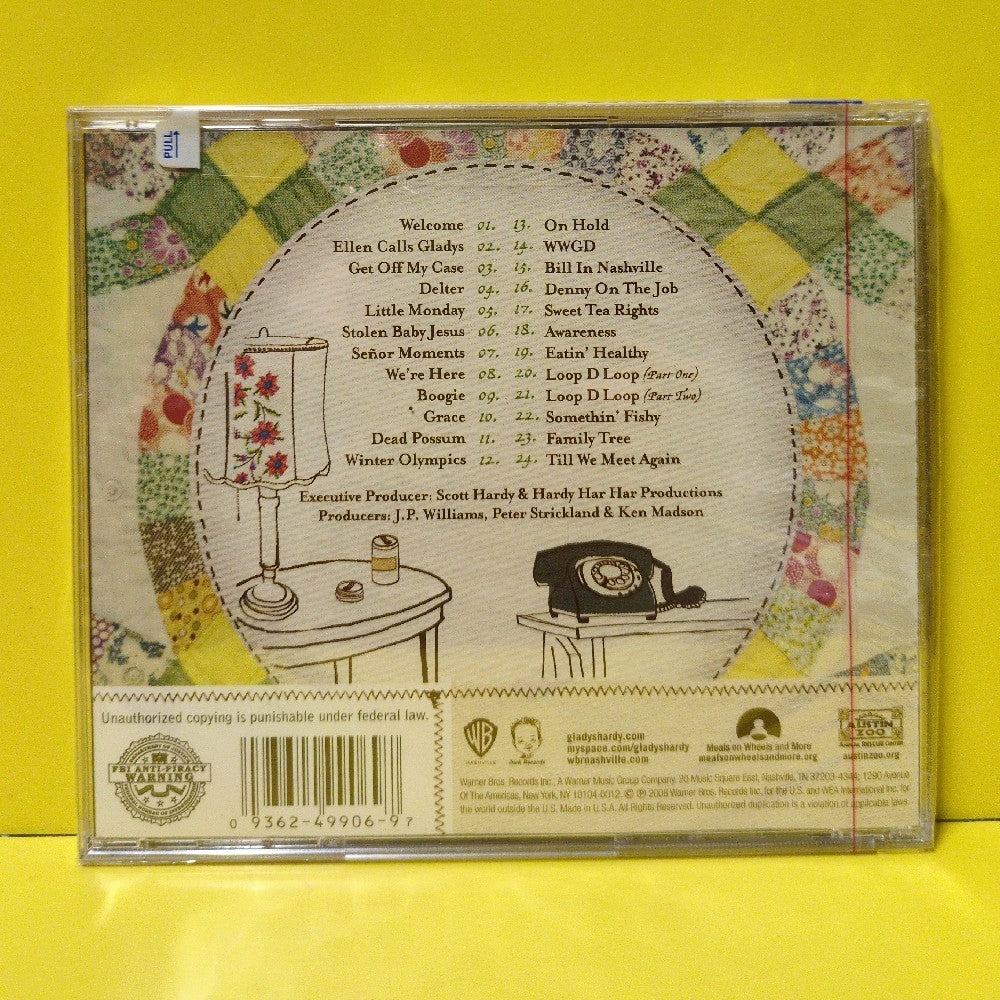 Gladys Hardy - I Love Jesus, But I Drink A Little - 2008 - 348092-2 - New - Sealed - CDs