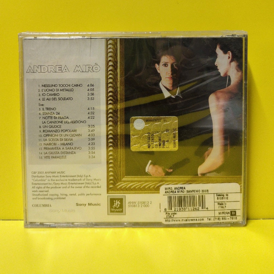 Andrea Mirò - Andrea Mirò - 2003 - ANW 510813 2 - New - Sealed - CDs