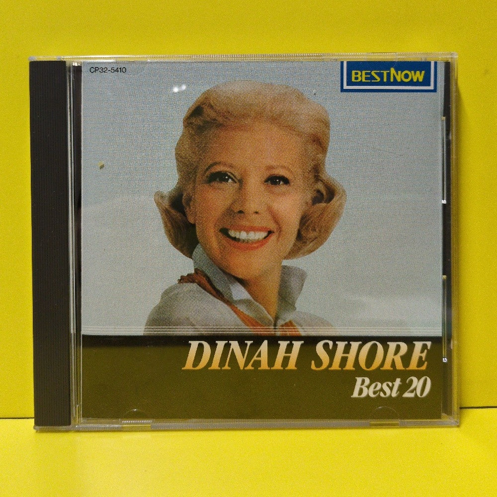 Dinah Shore - Best 20 - 1987 - CP32-5410 - Used - EX - CDs - Japan Import