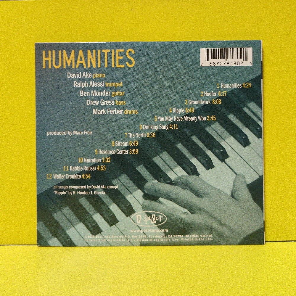 David Ake - Humanities - 2018 - PR8180 - Used - VG++ - CDs