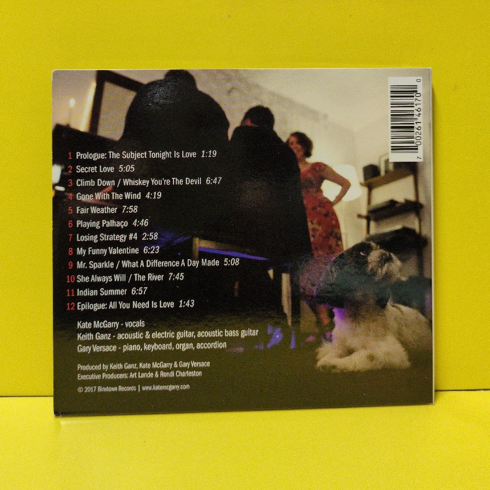 Kate McGarry, Keith Ganz, Gary Versace - The Subject Tonight Is Love - 2017 - Used - VG++ - CDs