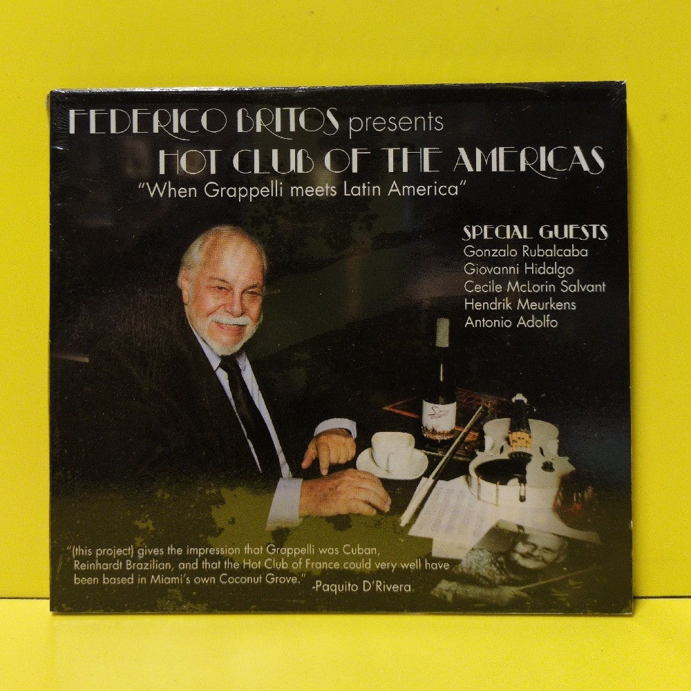 Hot Club Of The Americas - Federico Britos Presents Hot Club Of The Americas - 2015 - New - Sealed - CDs
