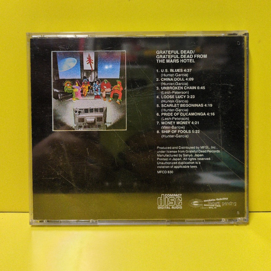 Grateful Dead - From The Mars Hotel - 1985 - MFCD 830 - Used - VG++ - CDs - Reissue - Remastered