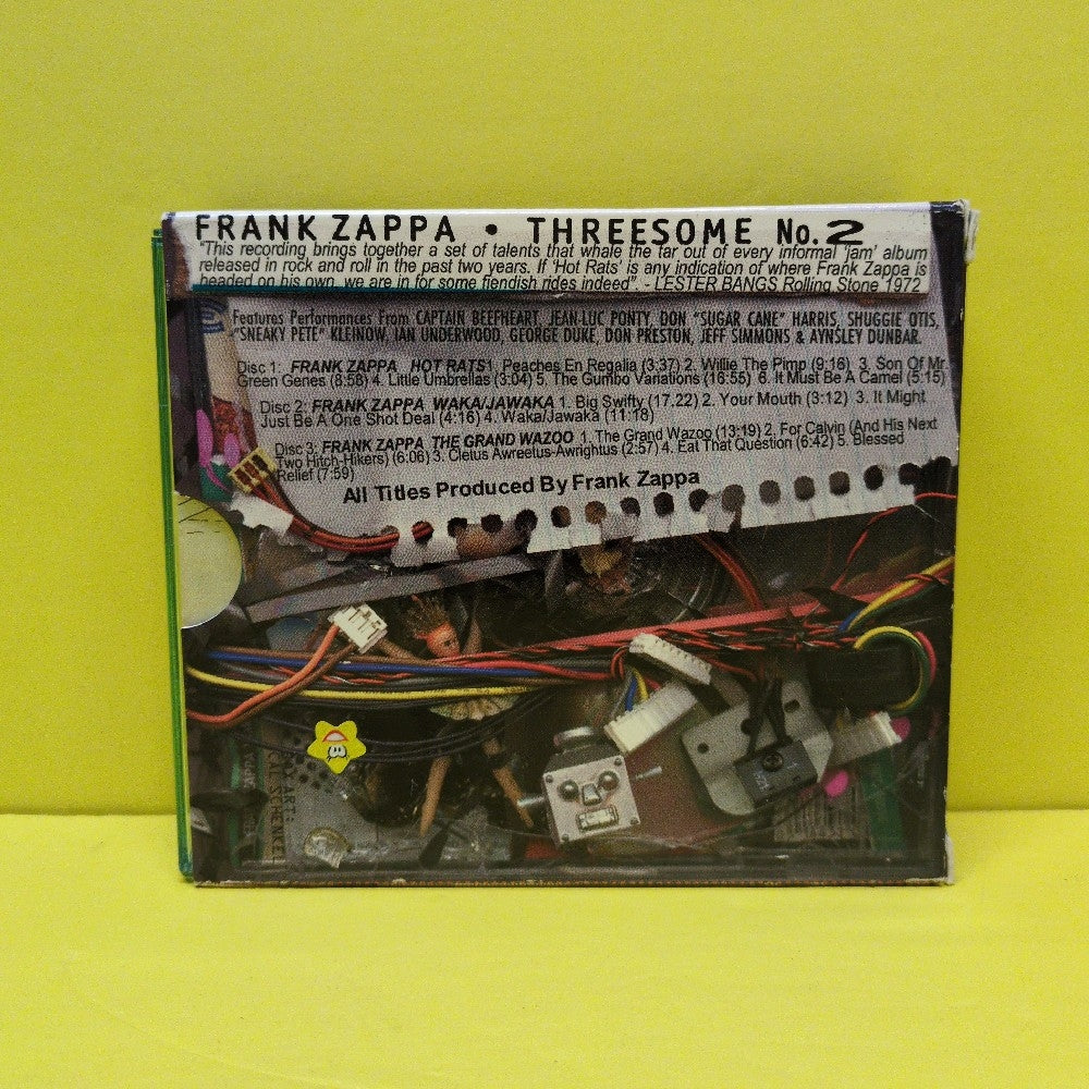Frank Zappa - Threesome No. 2 - 2002 - RCD 40583 - Used - EX - CDs - 3xCD Box Set