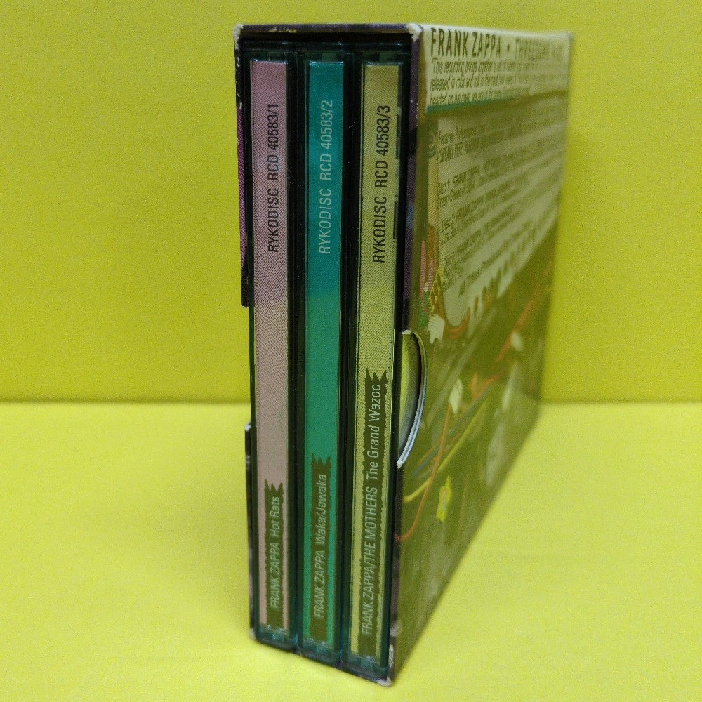 Frank Zappa - Threesome No. 2 - 2002 - RCD 40583 - Used - EX - CDs - 3xCD Box Set