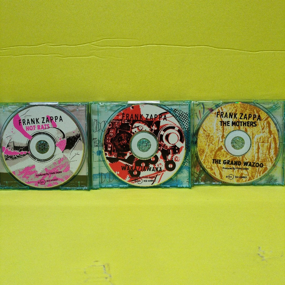 Frank Zappa - Threesome No. 2 - 2002 - RCD 40583 - Used - EX - CDs - 3xCD Box Set