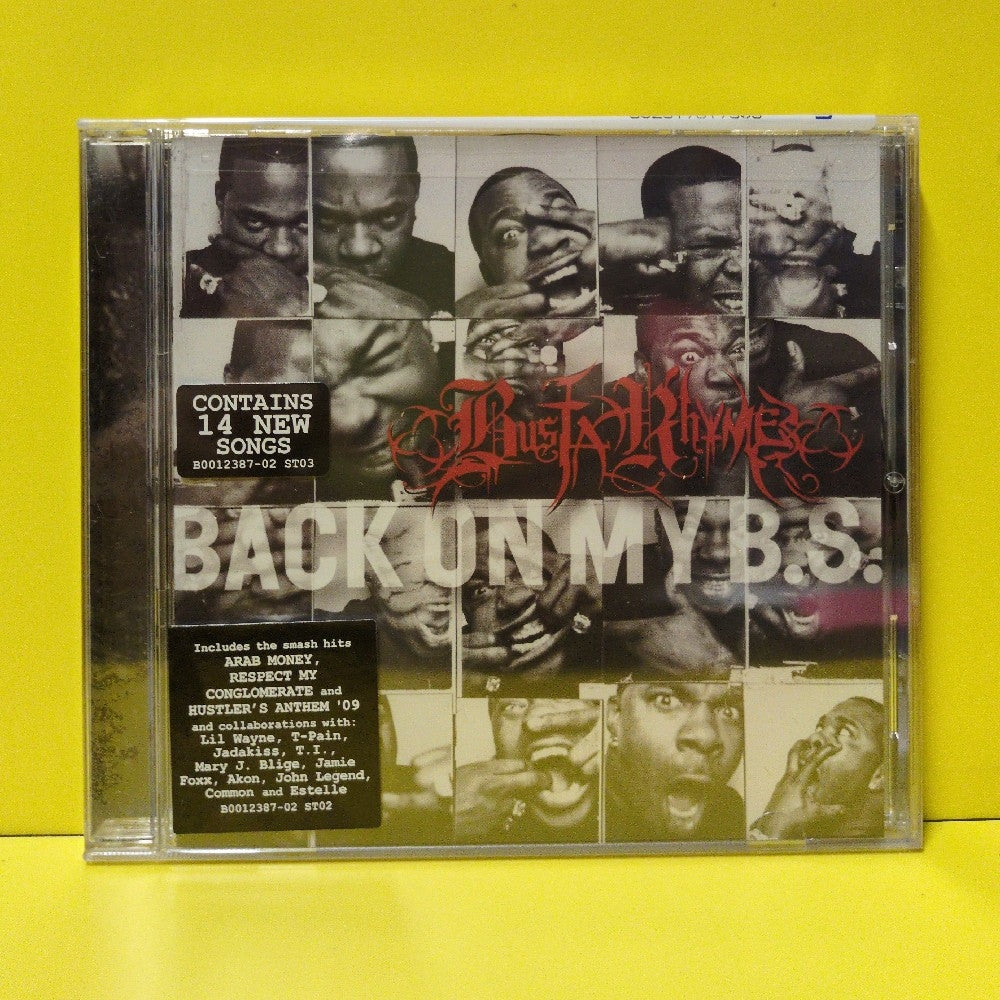 Busta Rhymes - Back On My B.S. - 2009 - B0012388-02 - New - Sealed - CDs