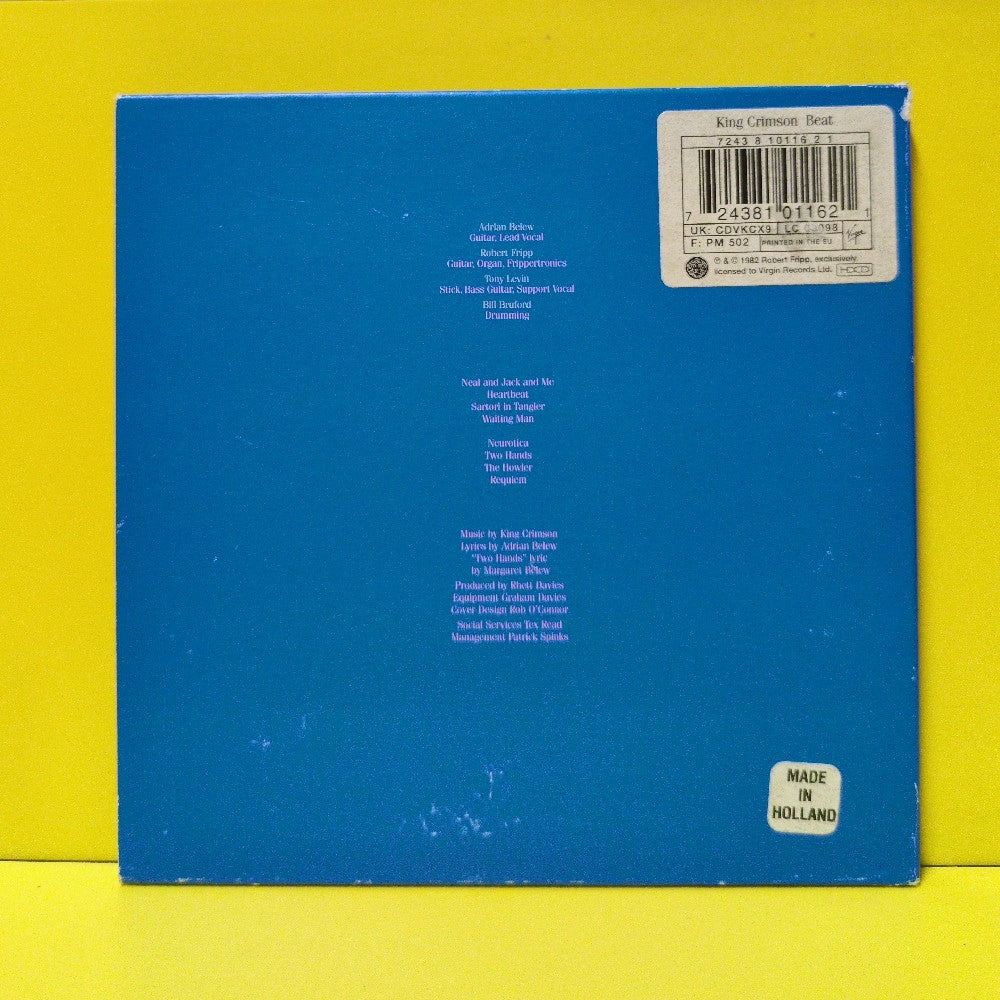 King Crimson - Beat - 2001 - CDVKCX9 - Used - EX - CDs - HDCD - Reissue - Remastered