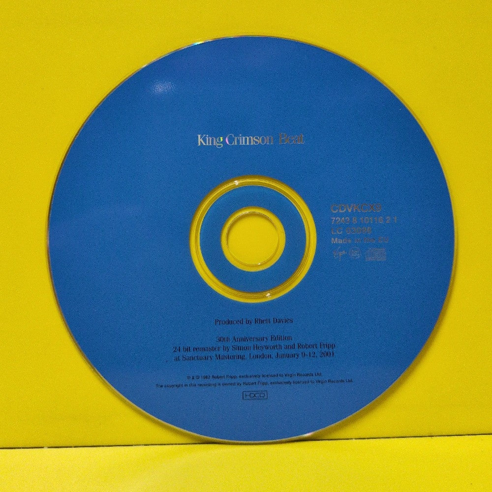 King Crimson - Beat - 2001 - CDVKCX9 - Used - EX - CDs - HDCD - Reissue - Remastered