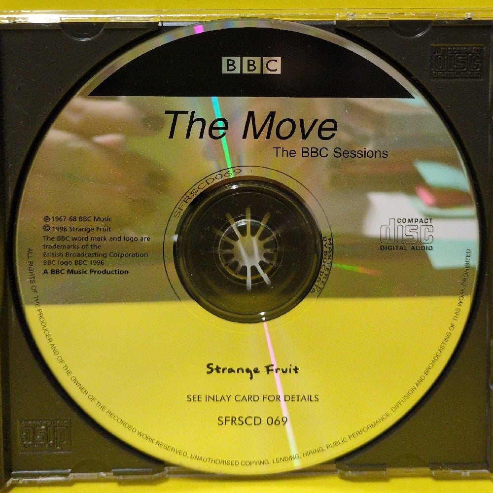 The Move - The BBC Sessions - 1998 - SFRSCD069 - Used - VG++ - CDs - Reissue