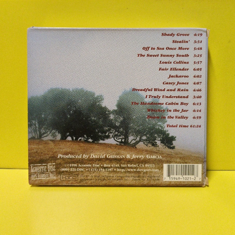 Jerry Garcia, David Grisman - Shady Grove - 1996 - ACD-21 - Used - EX - CDs - HDCD