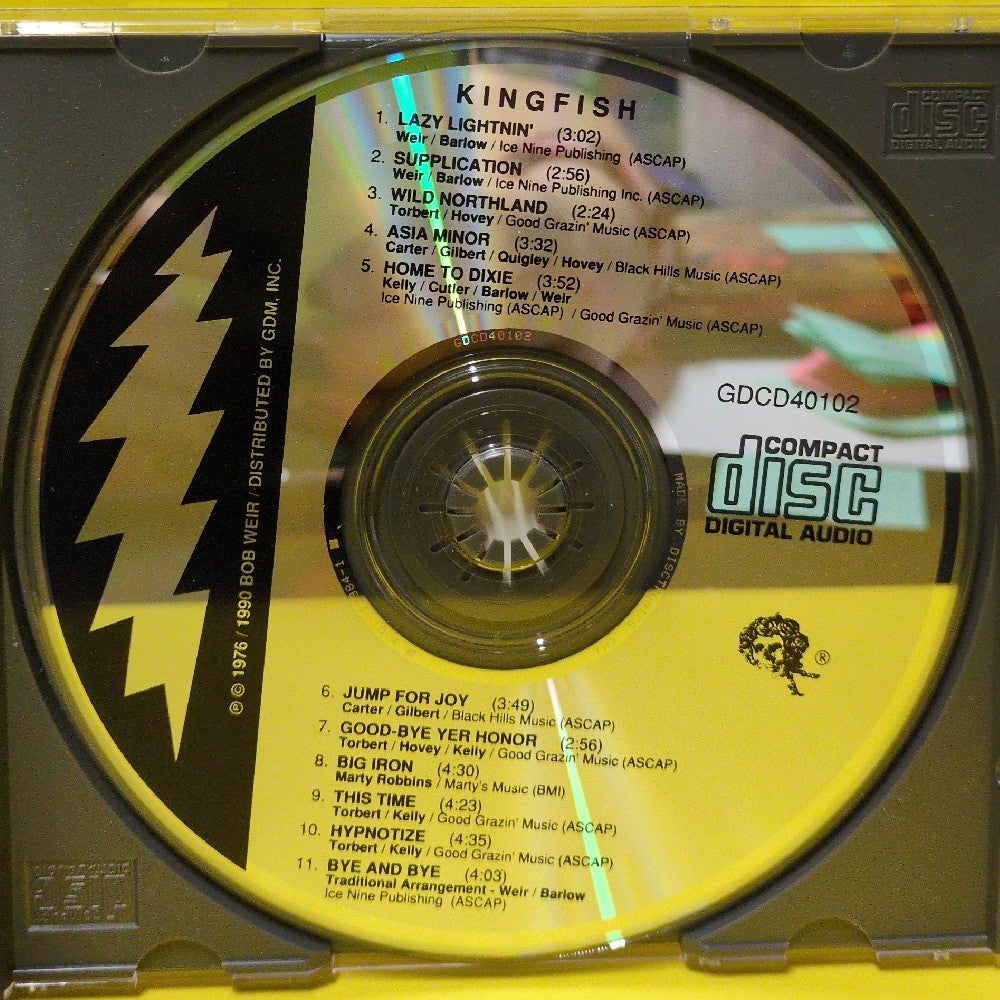Kingfish - Kingfish - 1990 - GDCD 40102 - Used - EX - CDs