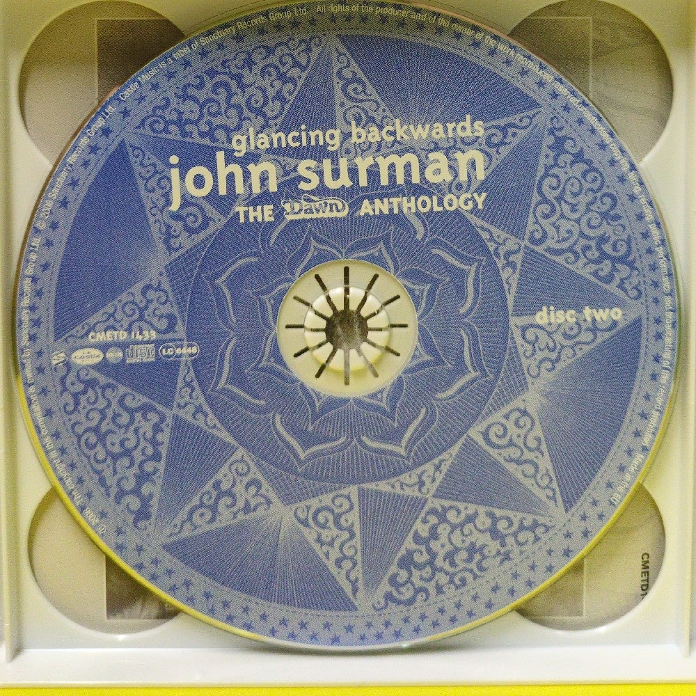 John Surman - Glancing Backwards The Dawn Anthology - 2006 - CMETD1433 - Used - VG++ - CDs - 3xCD - Remastered - UK Import