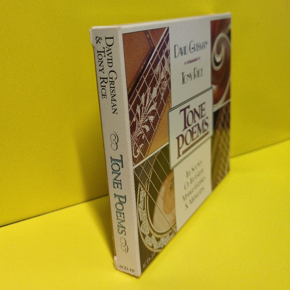 David Grisman & Tony Rice - Tone Poems (The Sounds Of The Great Vintage Guitars & Mandolins) - 1994 - ACD-10 - Used - EX - CDs