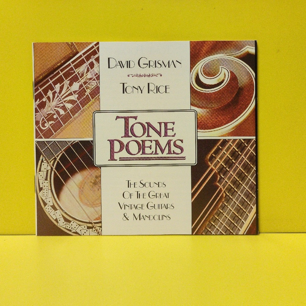 David Grisman & Tony Rice - Tone Poems (The Sounds Of The Great Vintage Guitars & Mandolins) - 1994 - ACD-10 - Used - EX - CDs