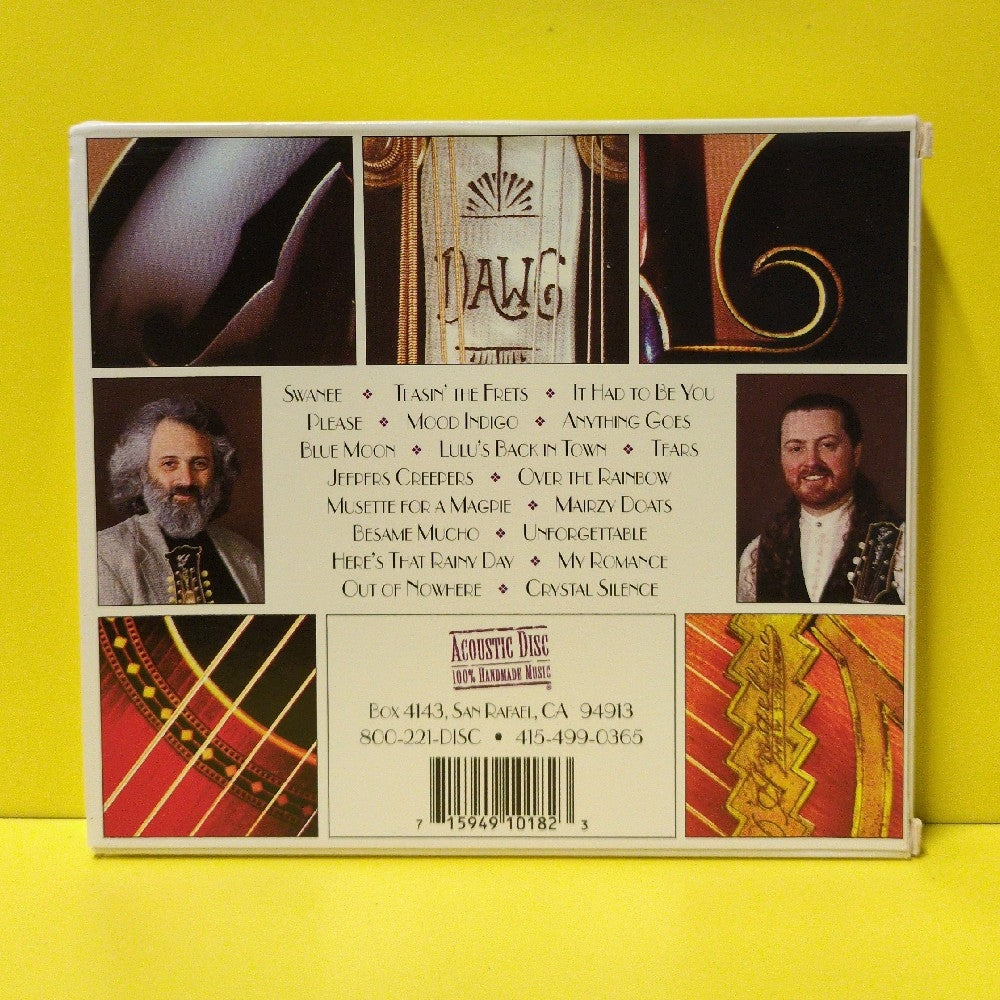 David Grisman & Martin Taylor - Tone Poems II (The Sounds Of The Great Jazz Guitars, Mandolins, Mandolas & Mandocellos) - ACD 18 - Used - EX - CDs