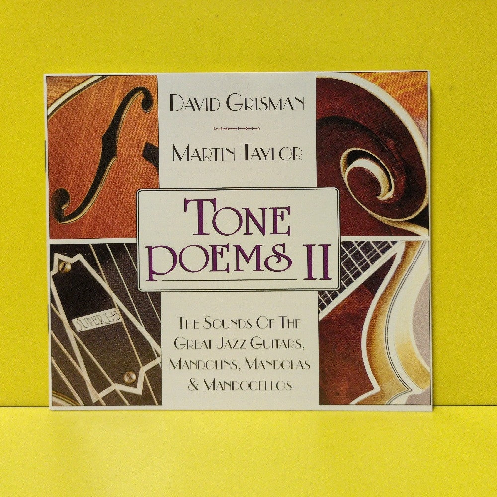 David Grisman & Martin Taylor - Tone Poems II (The Sounds Of The Great Jazz Guitars, Mandolins, Mandolas & Mandocellos) - ACD 18 - Used - EX - CDs