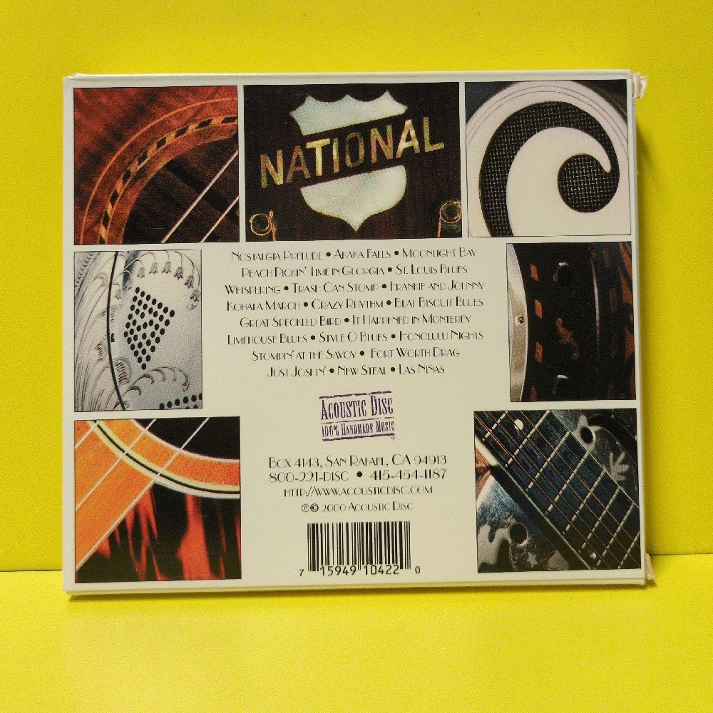 Mike Auldridge, Bob Brozman & David Grisman - Tone Poems III (The Sounds Of The Great Slide & Resophonic Instruments) - 2000 - ACD-42 - Used - EX - CDs - HDCD