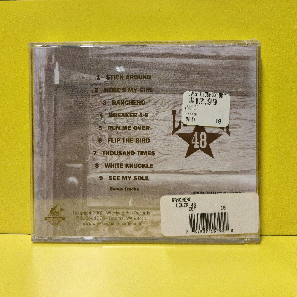 Lower 48 - Rancheros - 2000 - WBCG019 - New - Sealed - CDs