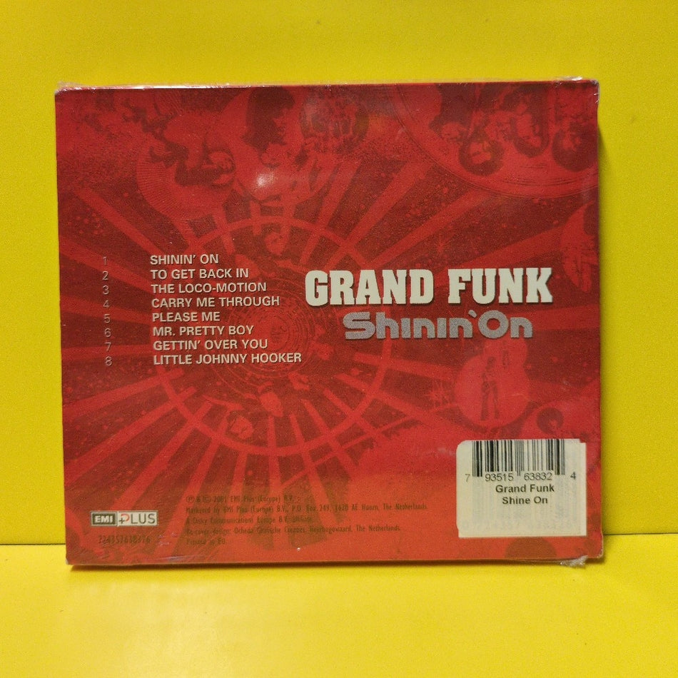 Grand Funk - Shinin' On - 2001 - 724357638326 - New - Sealed - CDs - Reissue - Netherlands Import