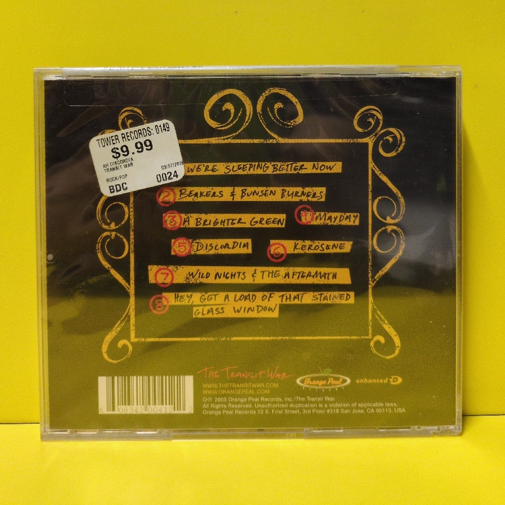 The Transit War - i Ah Discordia ! - 2005 - OPR0024 - New - Sealed - CDs