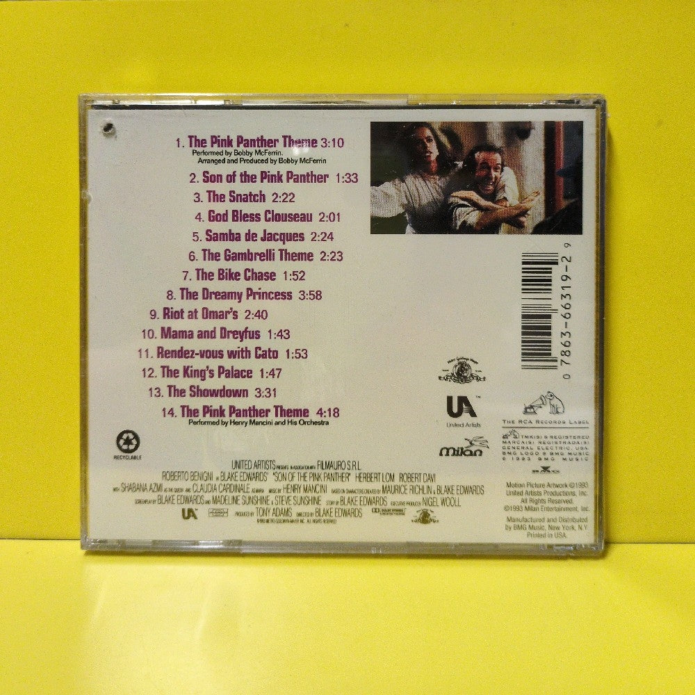 Henry Mancini - Son Of The Pink Panther (Original Music From The United Artists Motion Picture) - 1993 - 07863 66319-2 - New - Sealed - CDs