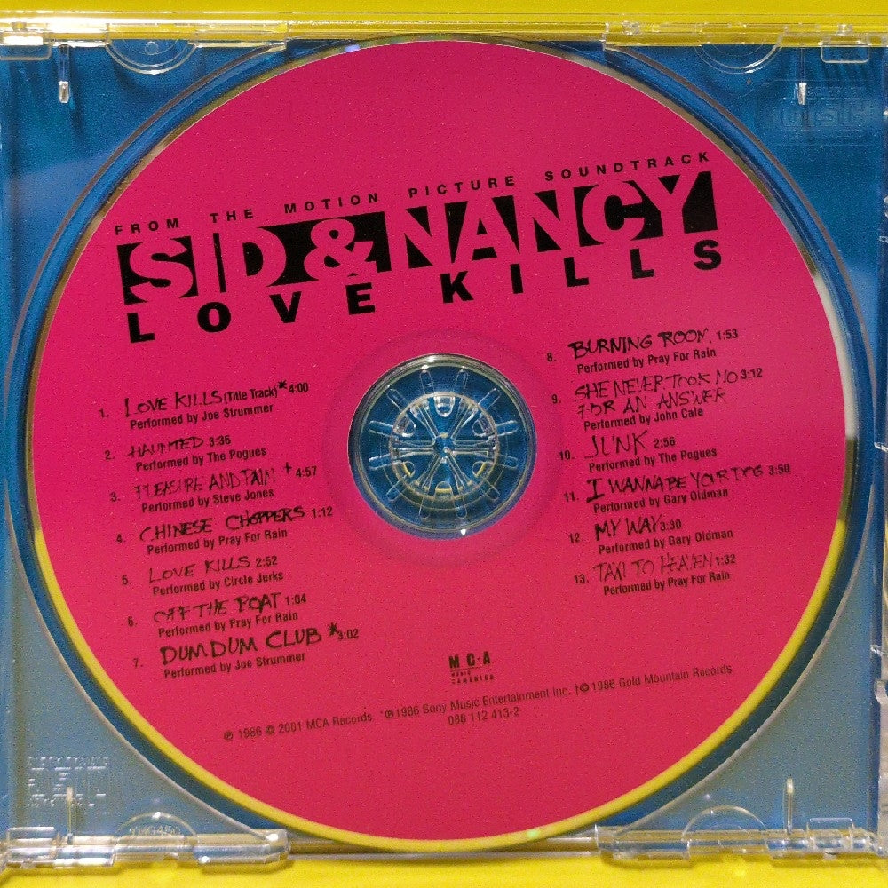Various - Sid & Nancy: Love Kills (Music From The Motion Picture Soundtrack) - 2001 - 088 112 413-2 - Used - VG++ - CDs - Record Club Edition