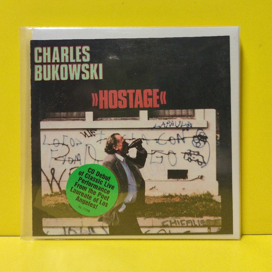 Charles Bukowski - Hostage / Poems And Insults - 1994-1996 - R2 71758 / GM08CD - Used - VG++ - CDs 2xCD Set