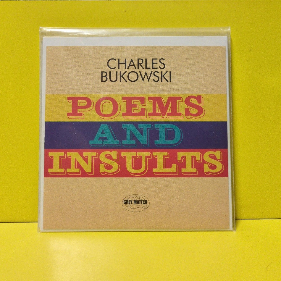 Charles Bukowski - Hostage / Poems And Insults - 1994-1996 - R2 71758 / GM08CD - Used - VG++ - CDs 2xCD Set