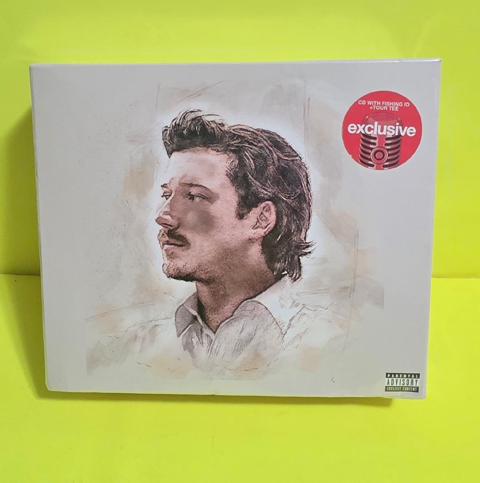 Morgan Wallen  - Morgan Wallen- I'm The Problem / CD + Tour Tee Size L - 2025 - New - Sealed - CDs