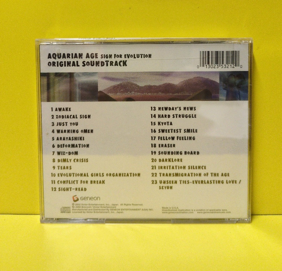 Yuki Kajiura - Aquarian Age: Sign for Evolution - 2002 - 5321-2 - New - Sealed - CDs