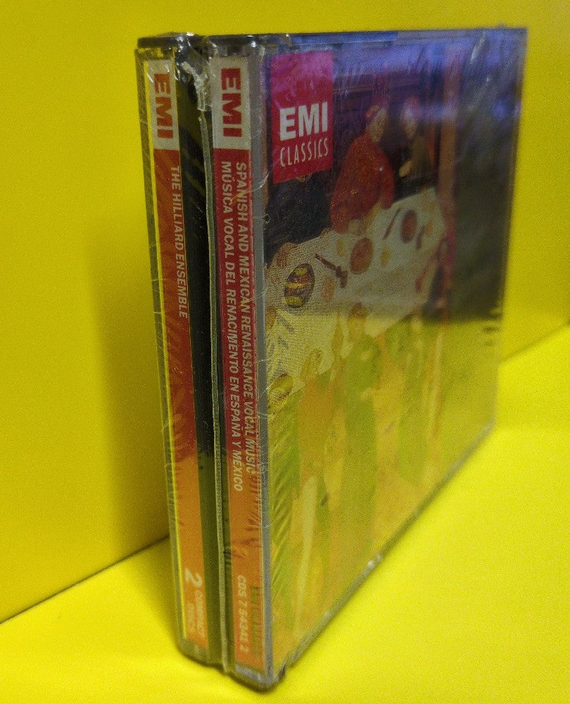 The Hilliard Ensemble - Spanish And Mexican Renaissance Vocal Music - 1992 - CDS 7 54341 2 - New - Sealed - CDs