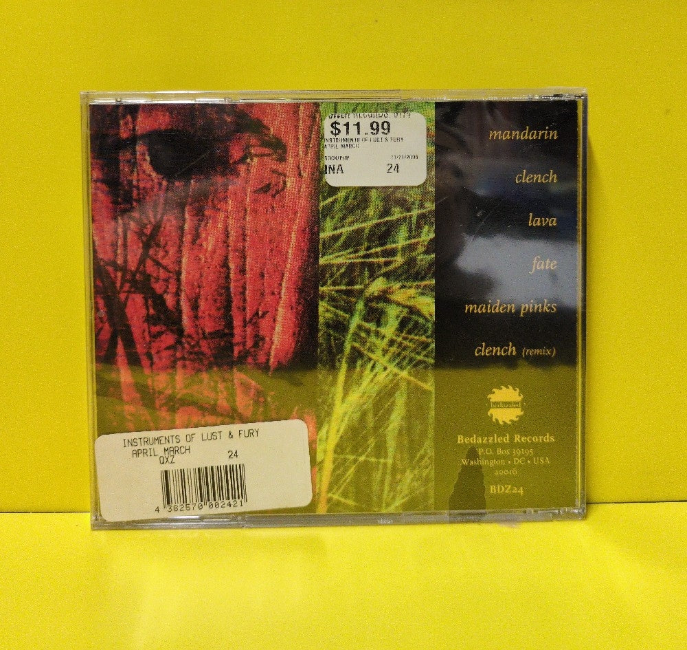 An April March - Instruments Of Lust And Fury - 1995 - BDZ24 - New - Sealed - CDs