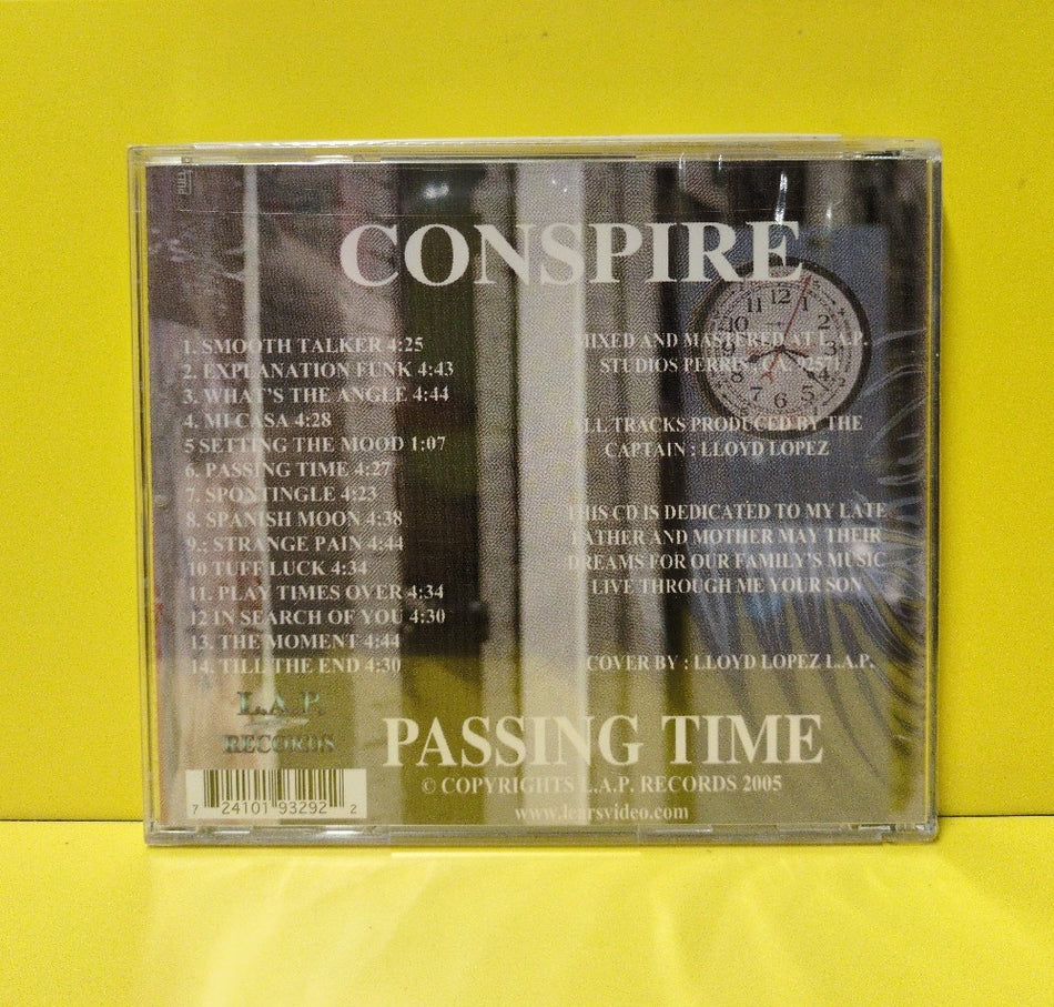 Conspire - Passing Time - 2005 - New - Sealed - CDs