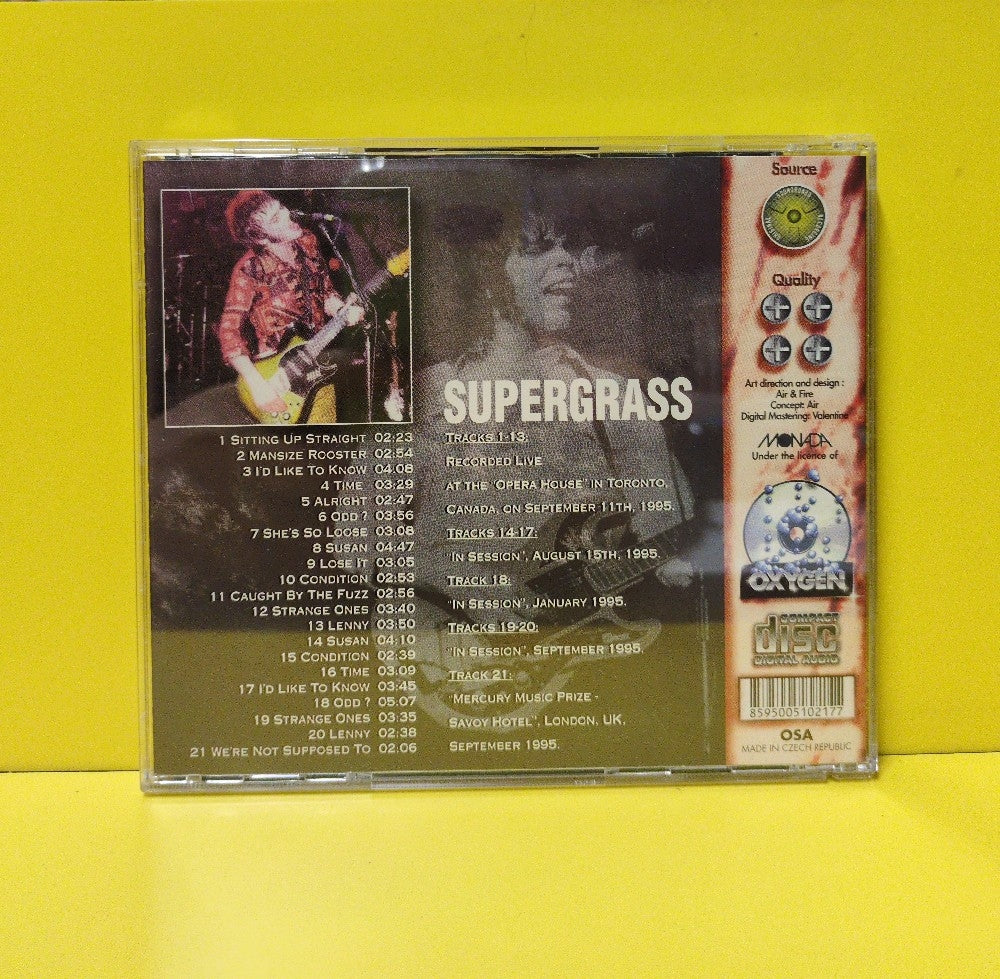 Supergrass - Feel Alright! - 1996 - OXY 038 - Used - EX - CDs