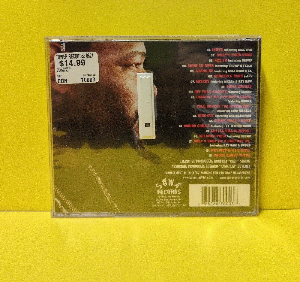 Kamaflaj - Full Breech - 2004 - New - Sealed - CDs
